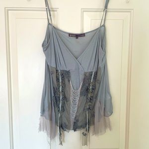 Slate Blue Detailed Tank